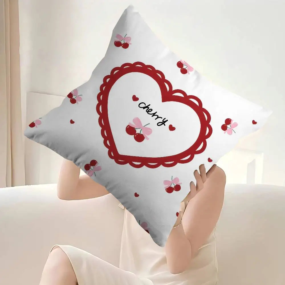 Pink Decoration Pillow Cover