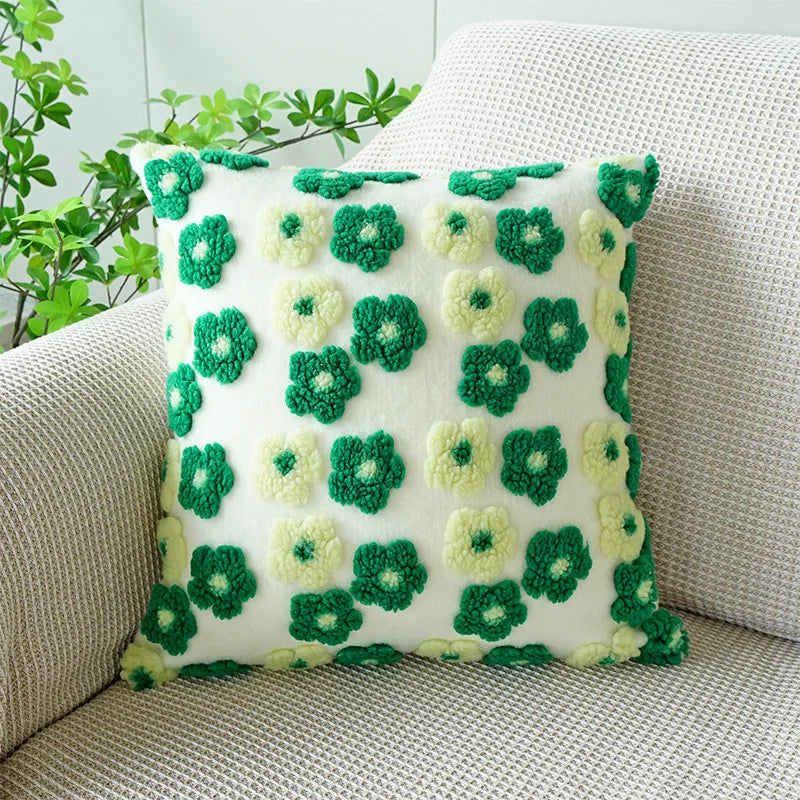 Plush Velvet Throw Pillow Decorative Cushion Cover