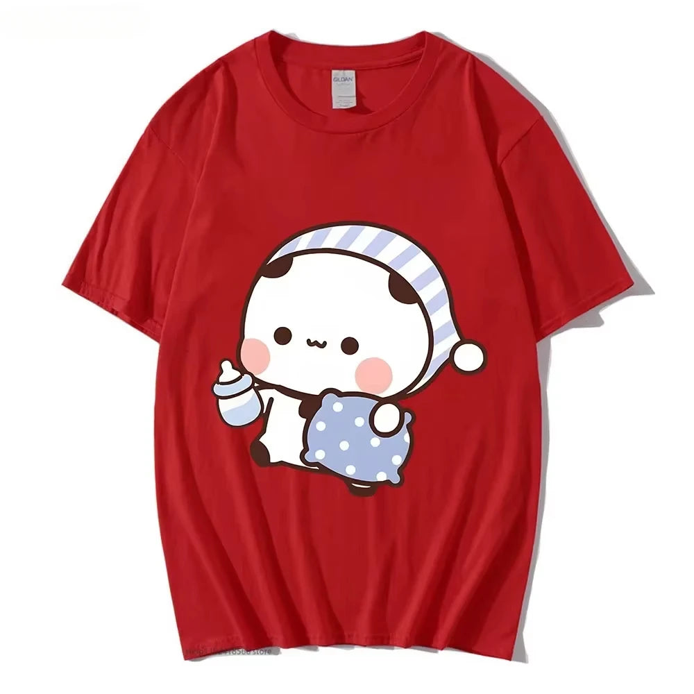 Graphic Cute Going To Sleep with DuDu Bear Graphic Tshirt