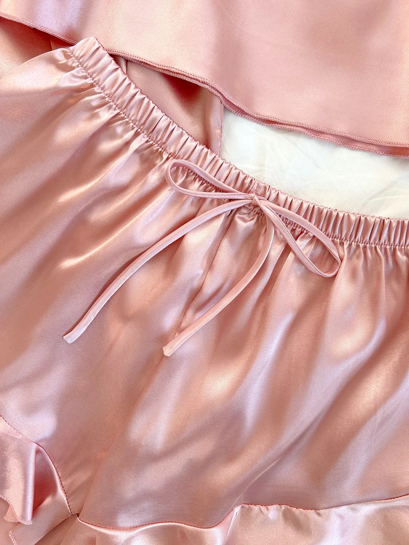 Pink Exquisite Design Loungewear Set