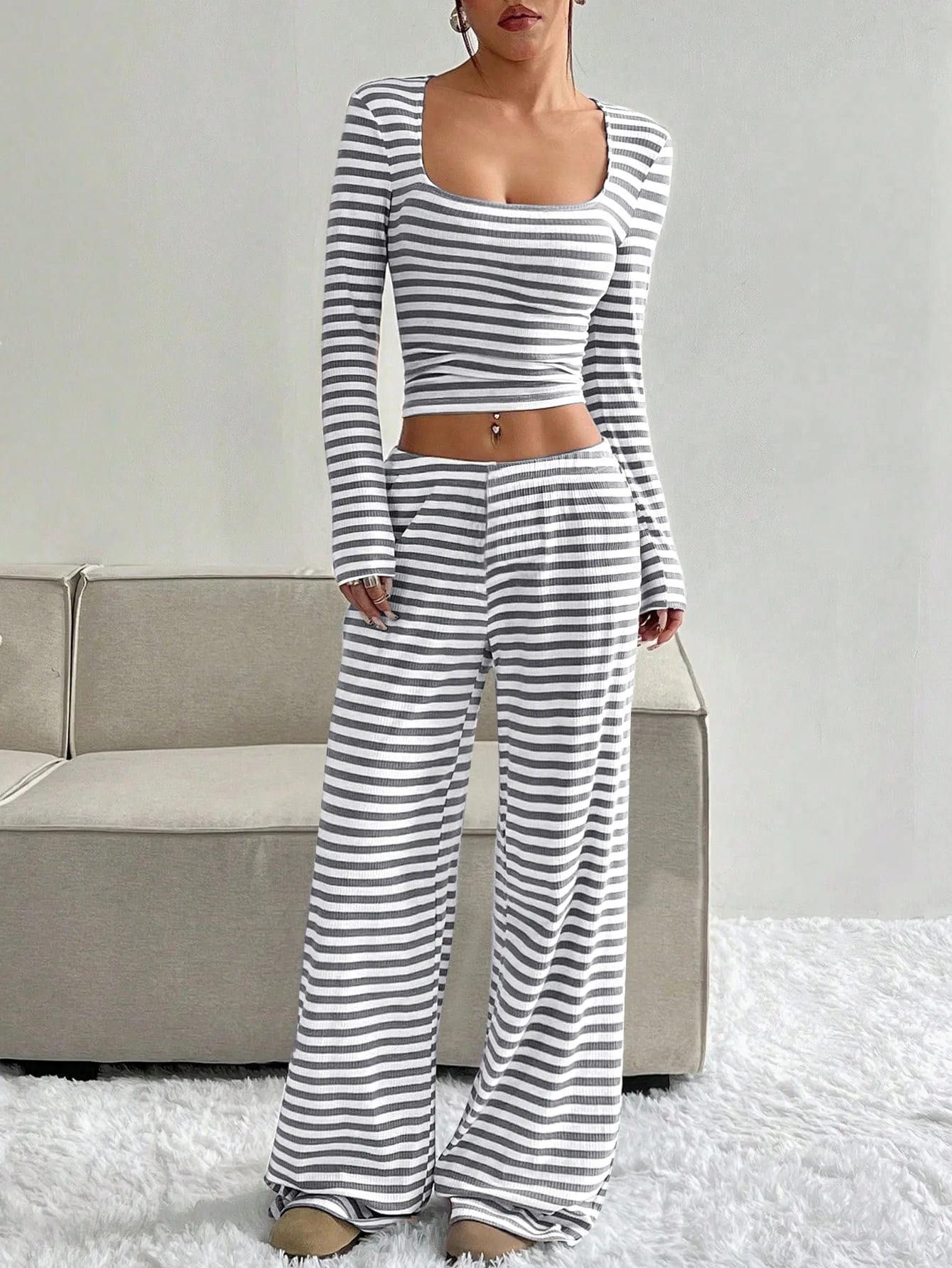 Sexy Stripe Loungewear