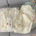Cloud Cotton Short Sleeve and Long Pants Cozy and Comfortable Loungewear Set