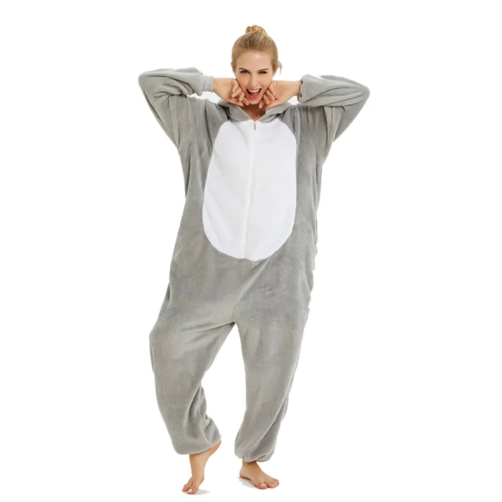 One Piece Hooded Bunny Animal Onesie