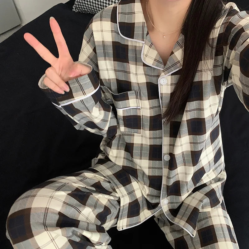 Comfy Long-Sleeved Pajamas