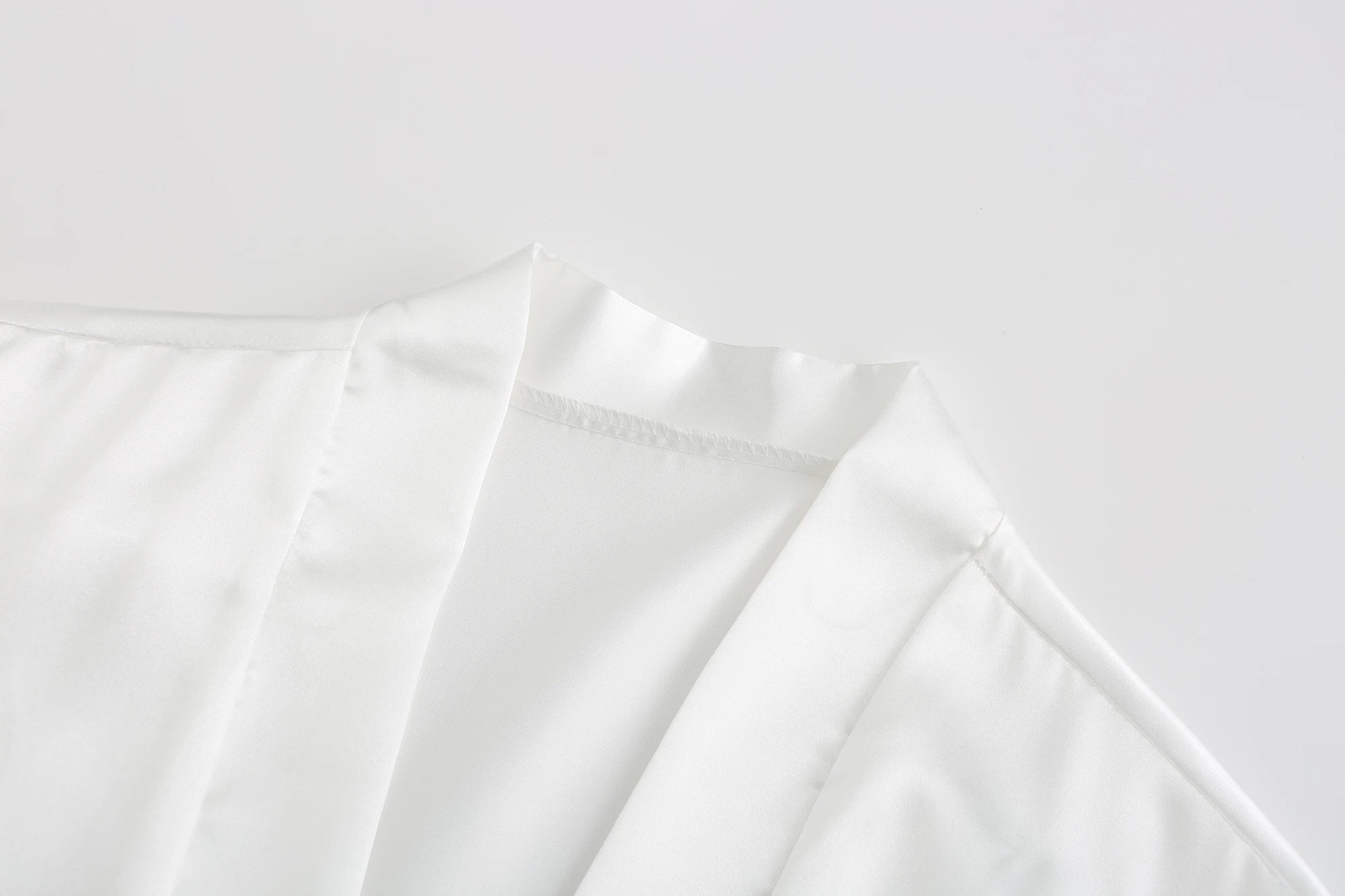 Pure Short Silky Robes