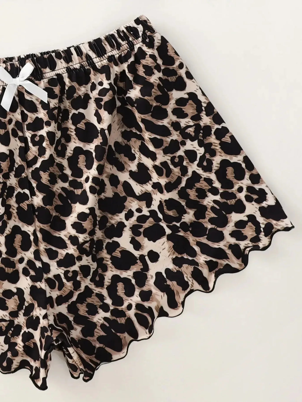Sling V-Neck Sleeveless Top and Shorts Sets Pajamas