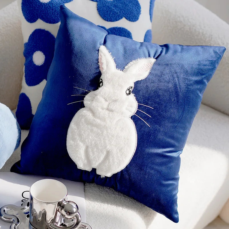 Plush Velvet Throw Pillow Decorative Cushion Cover