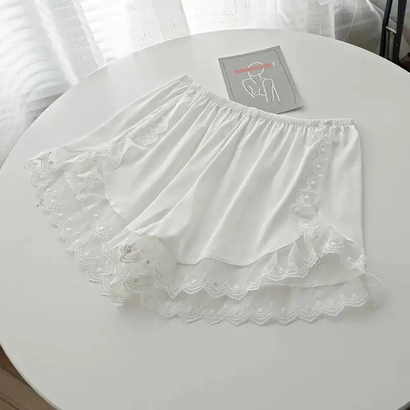Lace Silk Fashion Pants