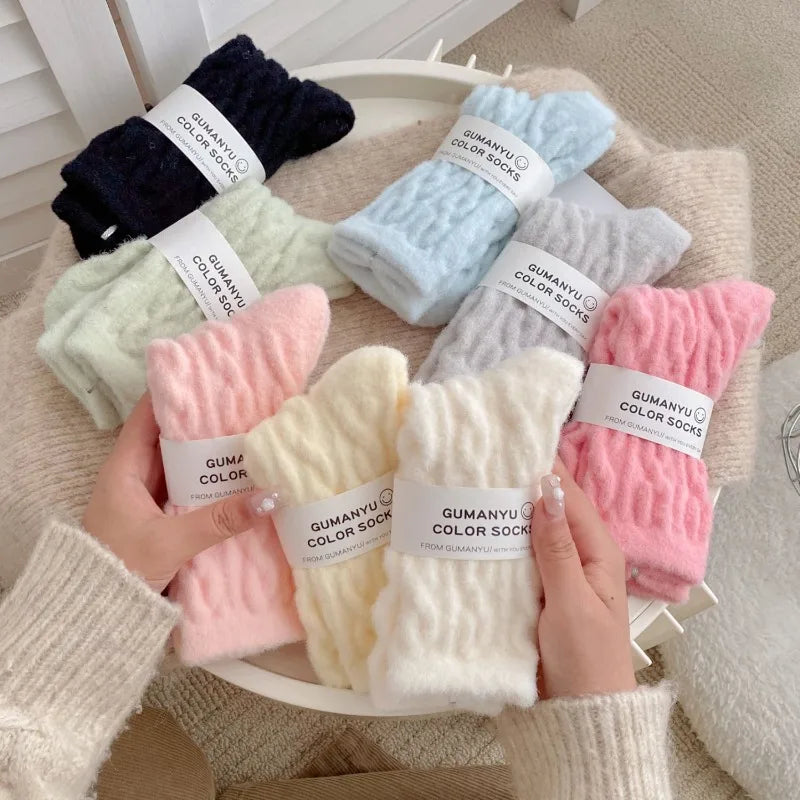 Fashionable Cute Fried Dough Twists Socks