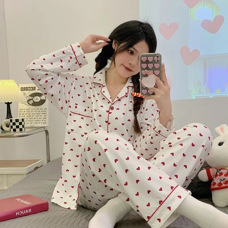 Comfy Long-Sleeved Pajamas