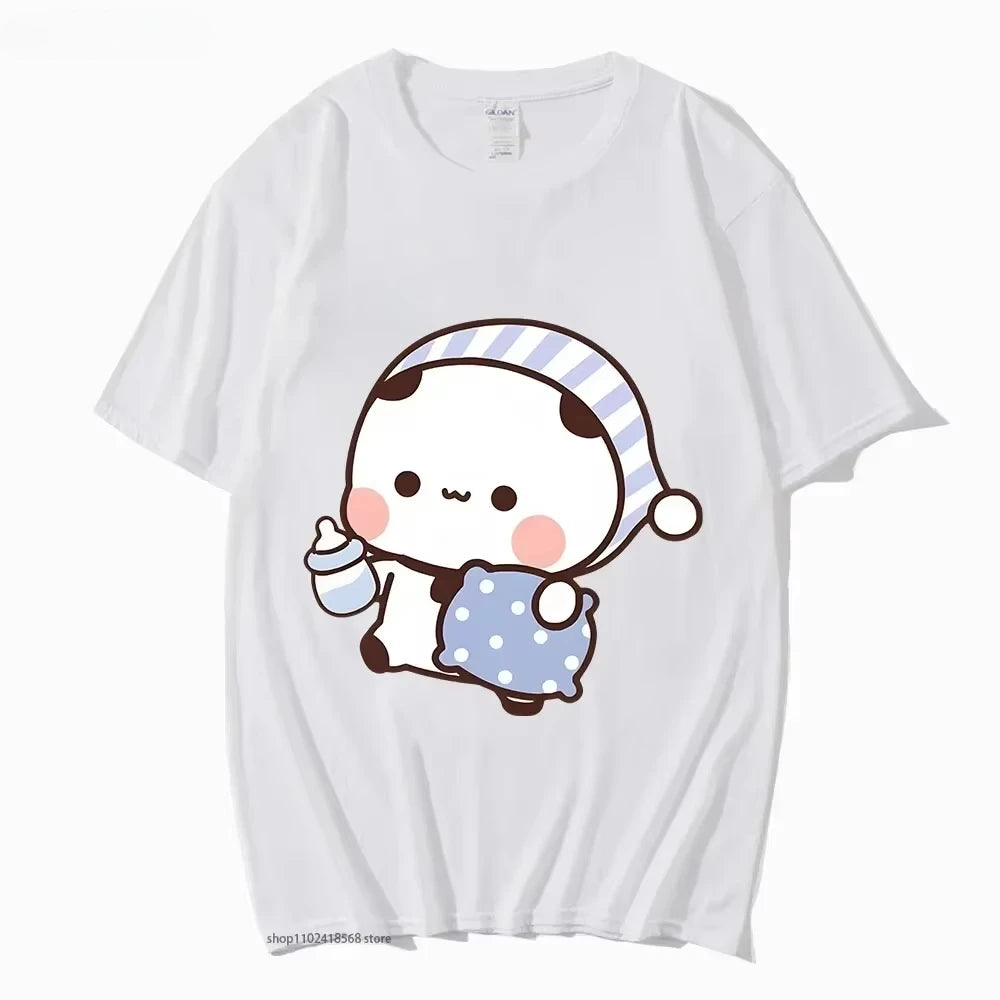 Graphic Cute Going To Sleep with DuDu Bear Graphic Tshirt
