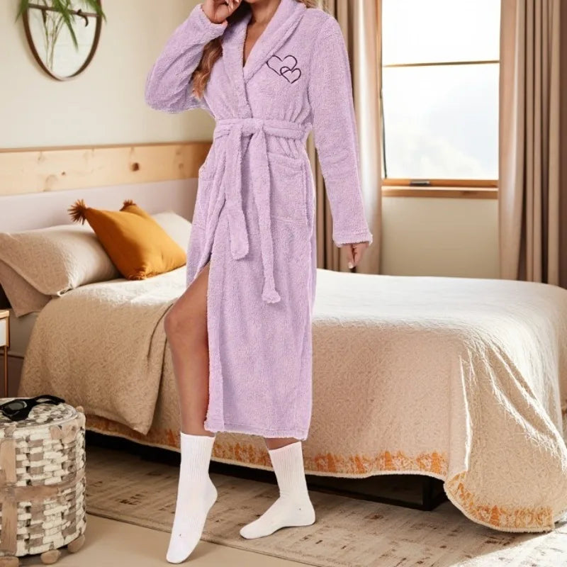 Thick Thermal Bathrobes
