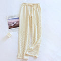 Cotton 100% Love Print Bottoms Sleepwear