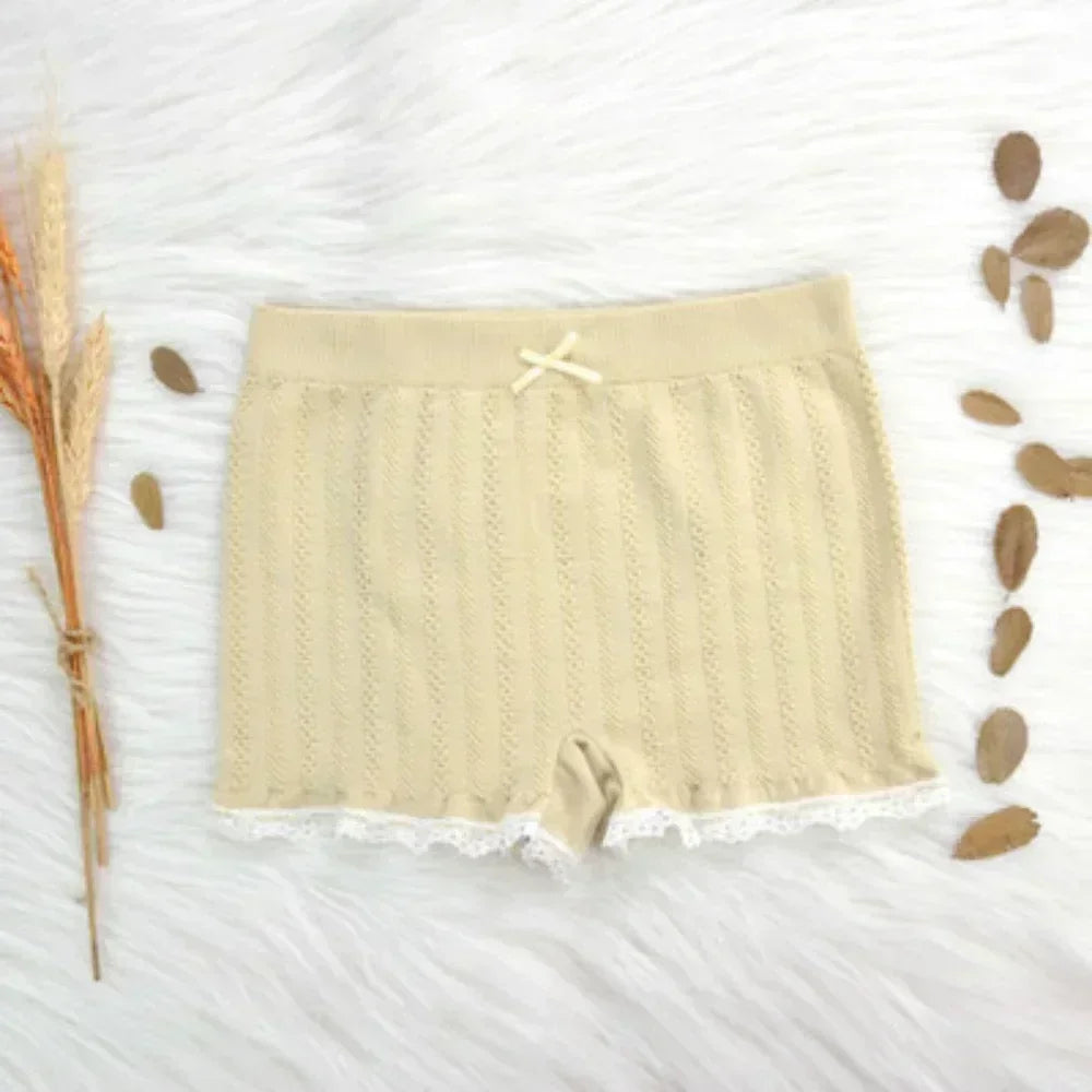 Lace Seamless High-stretch Boxer Briefs Sexy Short