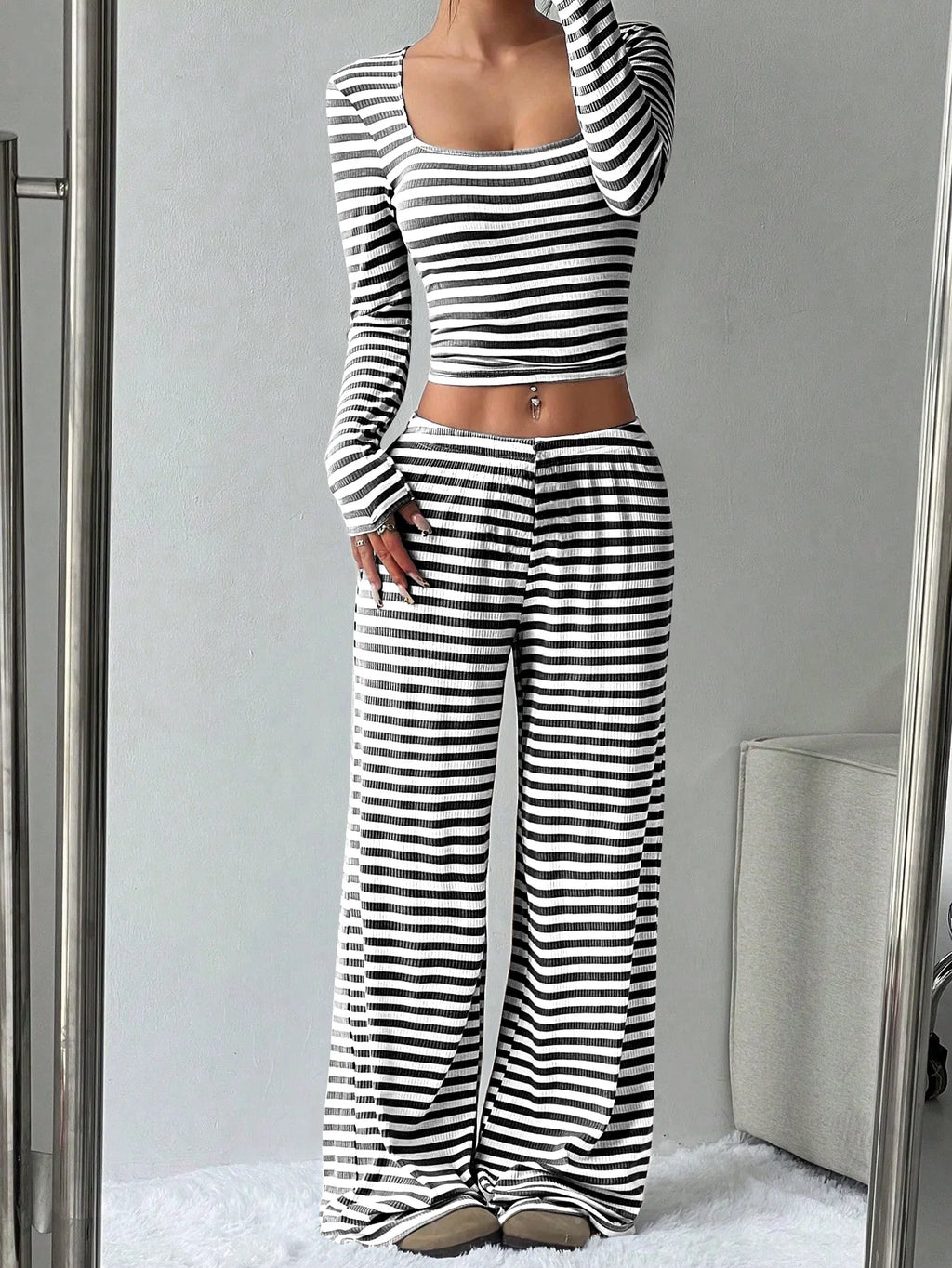 Sexy Stripe Loungewear