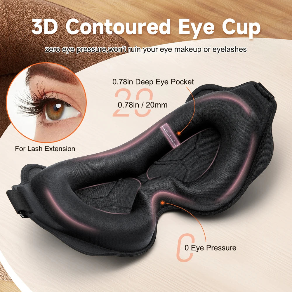 Sleeping 3D Mask Eyepatch (perfect for eyelashes)
