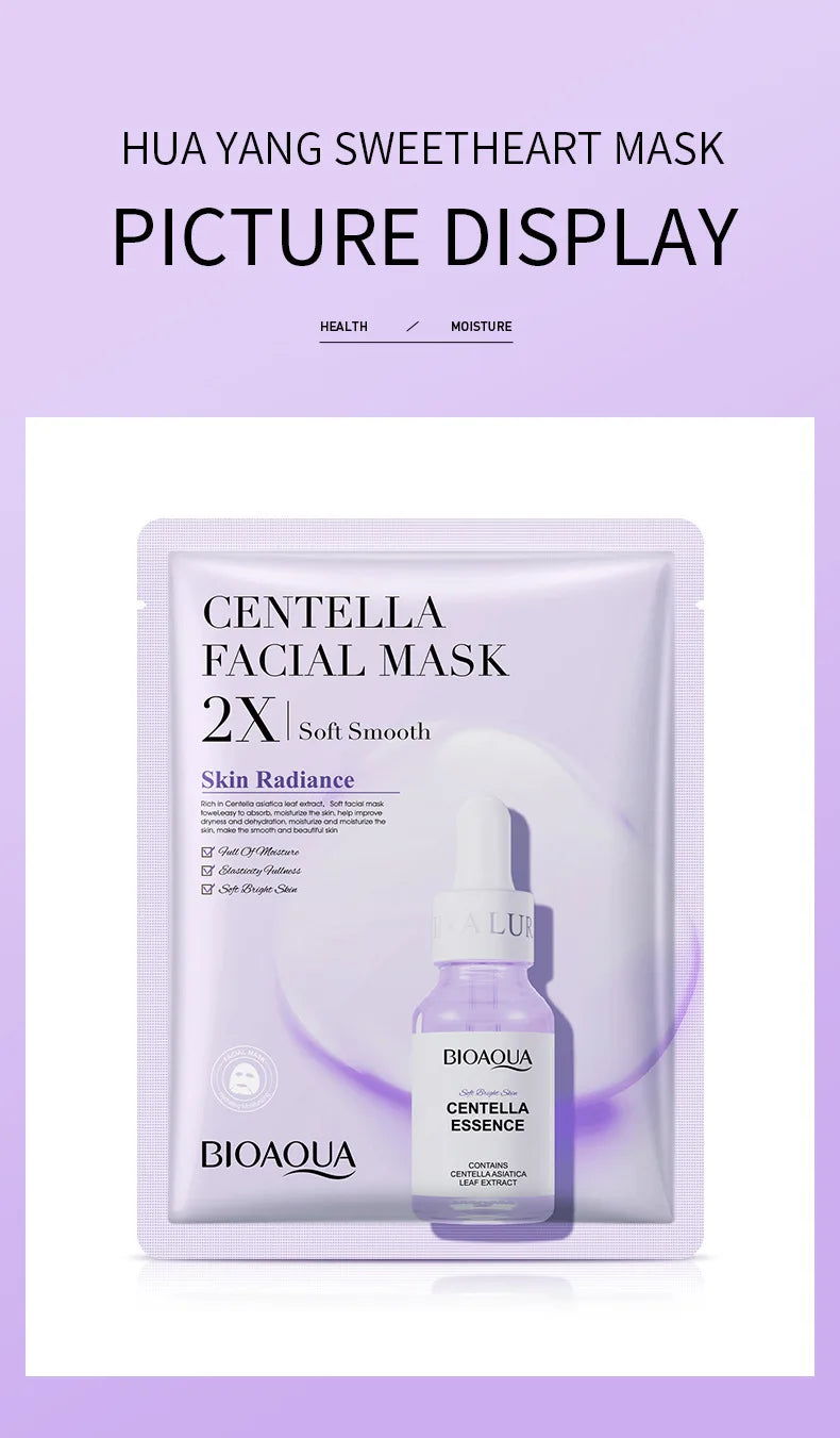 Collagen Face Mask VC Moisturizing Refreshing Sheet Masks Hyaluronic Acid Facial Mask Skin Care Products