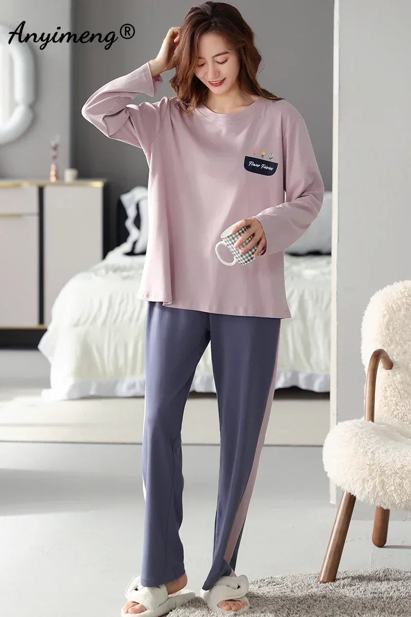 Elegant Cotton Loungewear