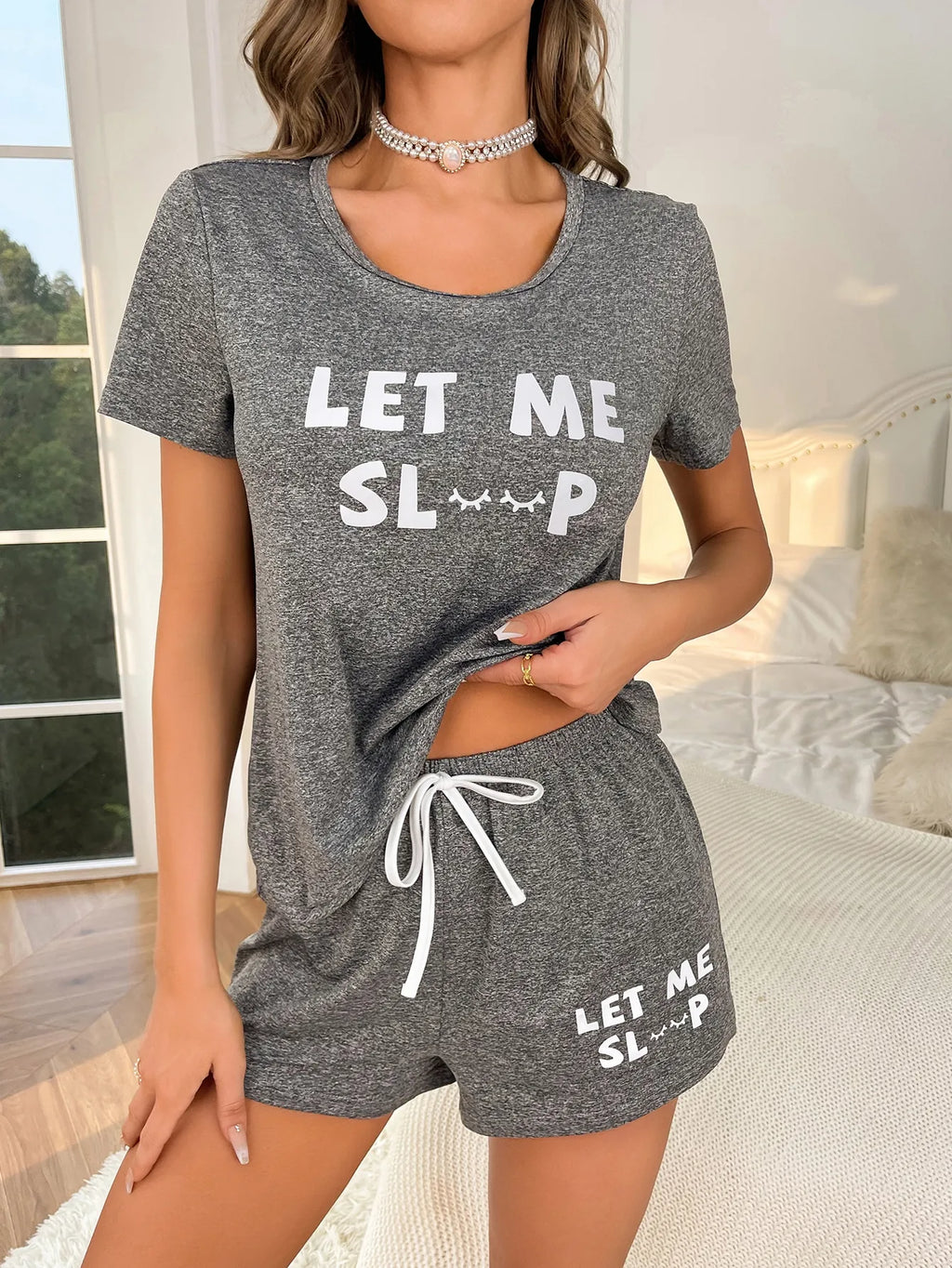 Let Me Sleep Two-piece Set