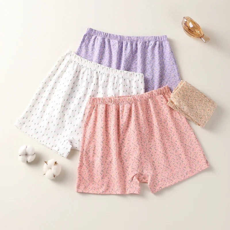 Floral Lingerie Breathable Woman Cotton Intimates