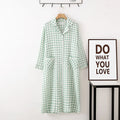 Ladies Spring Cotton Long Sleeve Night Dress