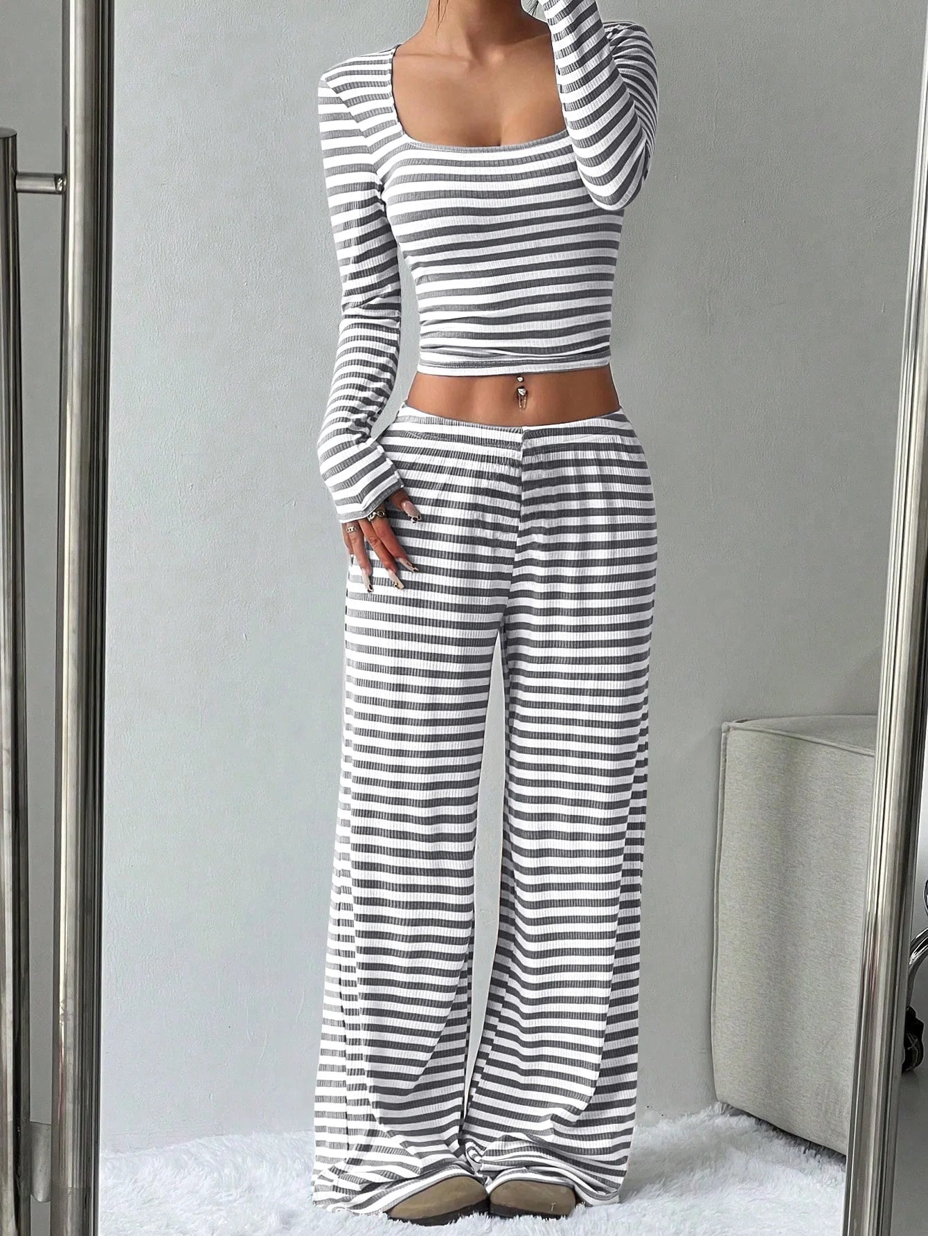 Sexy Stripe Loungewear