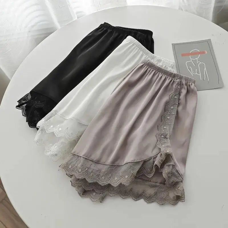 Lace Silk Fashion Pants