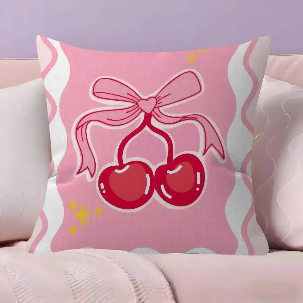 Pink Decoration Pillow Cover
