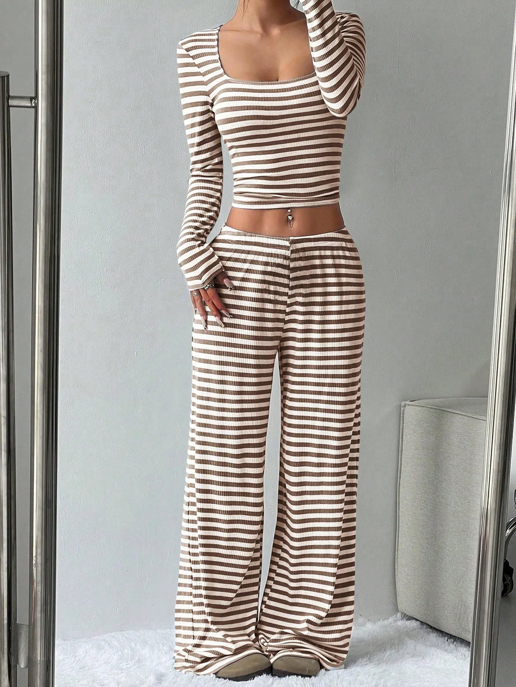 Sexy Stripe Loungewear