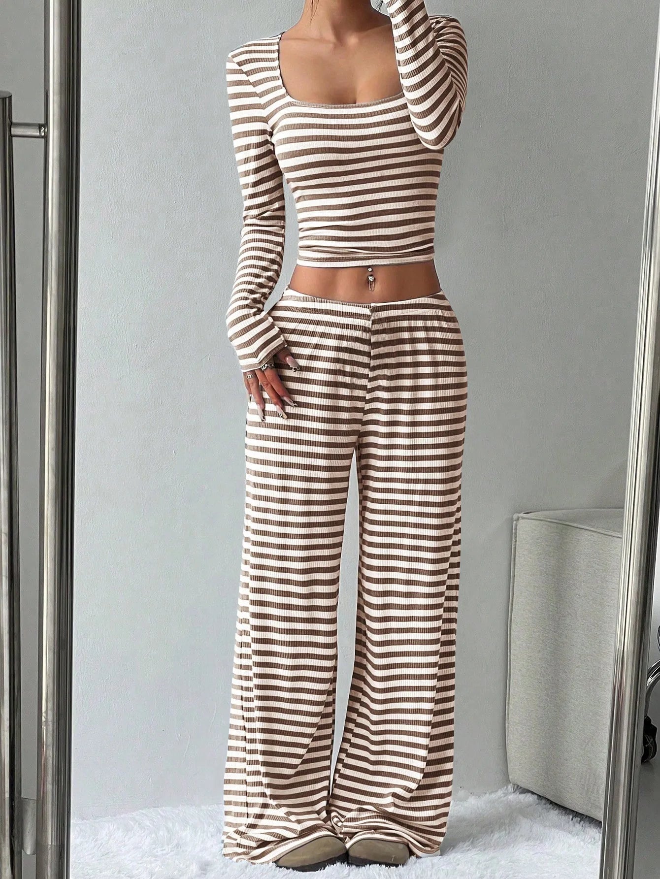 Sexy Stripe Loungewear