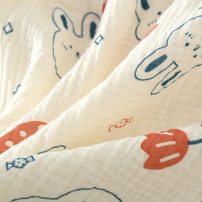 Cotton Pajamas Shorts Cotton Loose Fitting