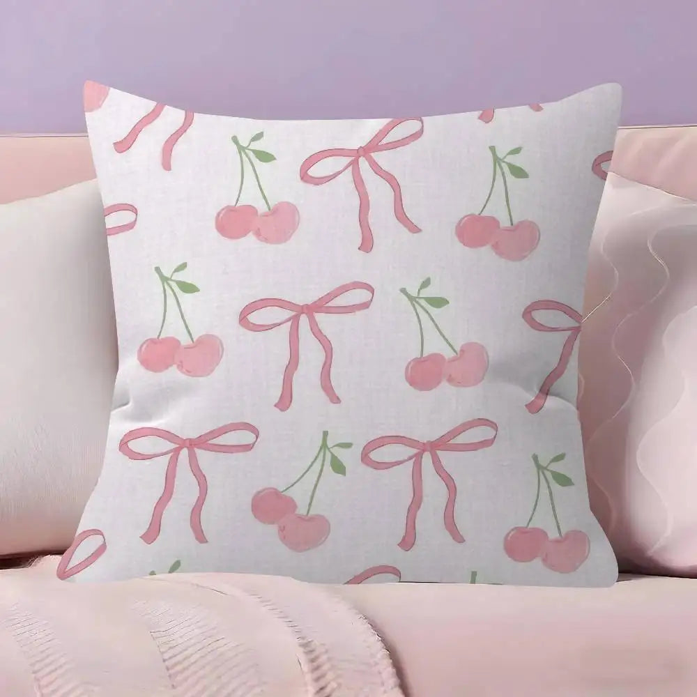 Pink Decoration Pillow Cover
