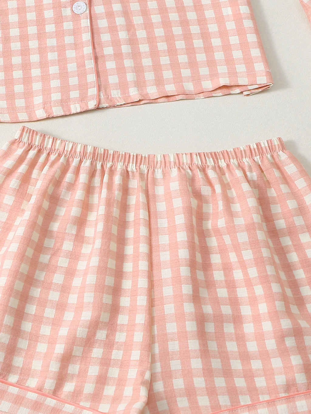 Spring Cute Short Sleeve Shorts Pants 3 Piece Set