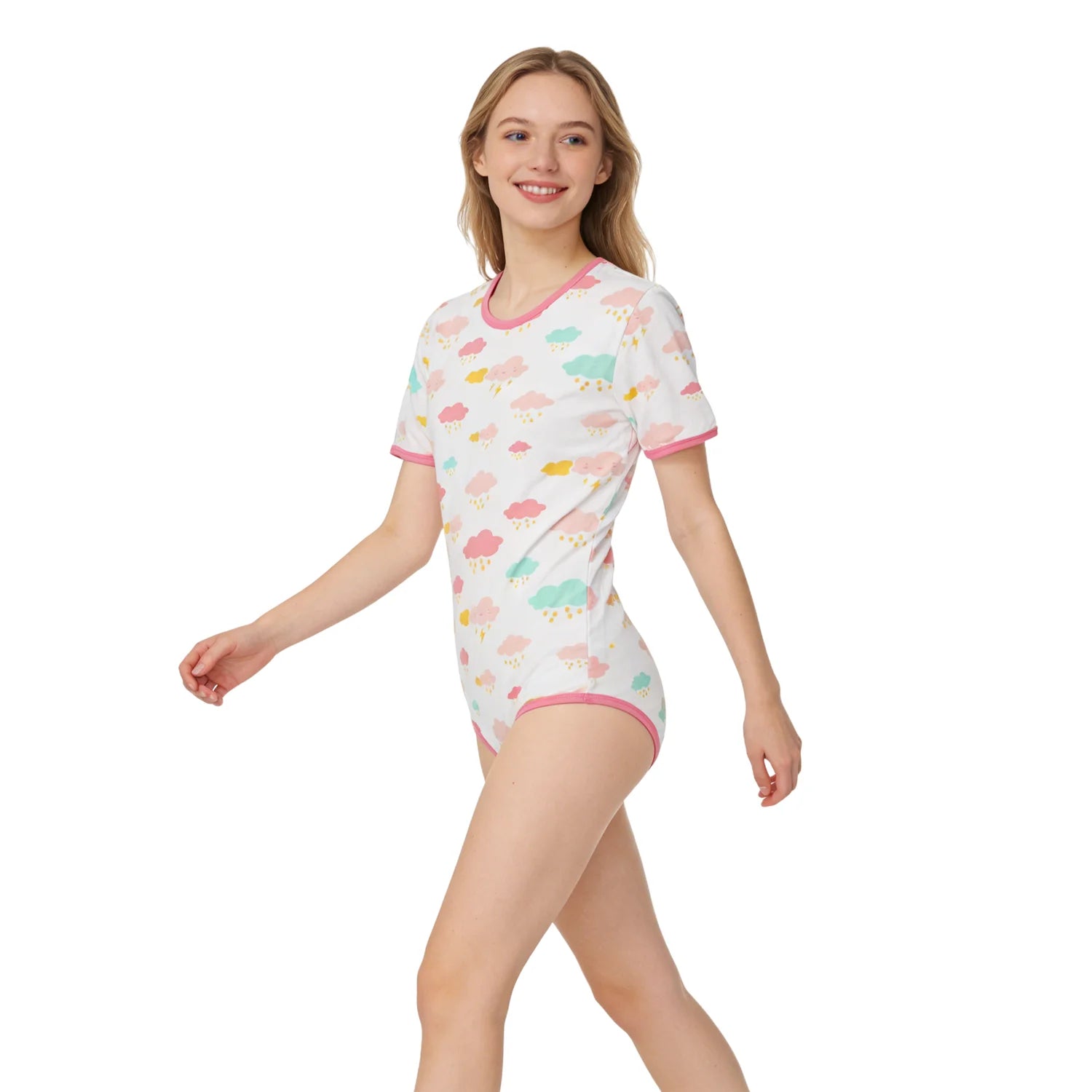 Ladies Cloud Onesie Romper