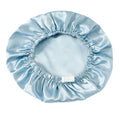 Pure 100% Mulberry Silk Bonnet Sleep Cap Adjustable Silk Night Cap Double Layer Hair Wrap Elastic Headwrap