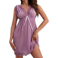 Sexy Dress Deep V Nightdress