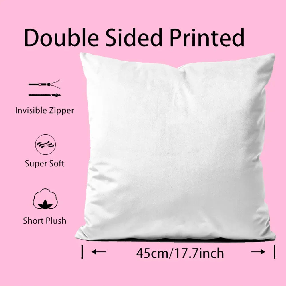 Roses Bloom In Mid-spring Cushion Cover Pillowcase Anti-dustmite