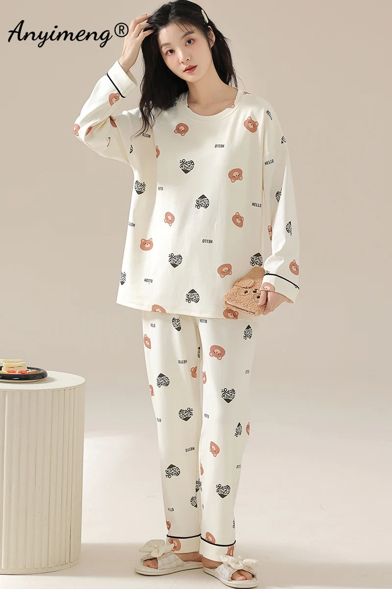 Elegant Cotton Loungewear