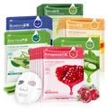 Fresh Fruits Facial Masks Face skincare Moisturizing Firming Hydrating Korean Face Mask Facial Skin Care Prodcuts