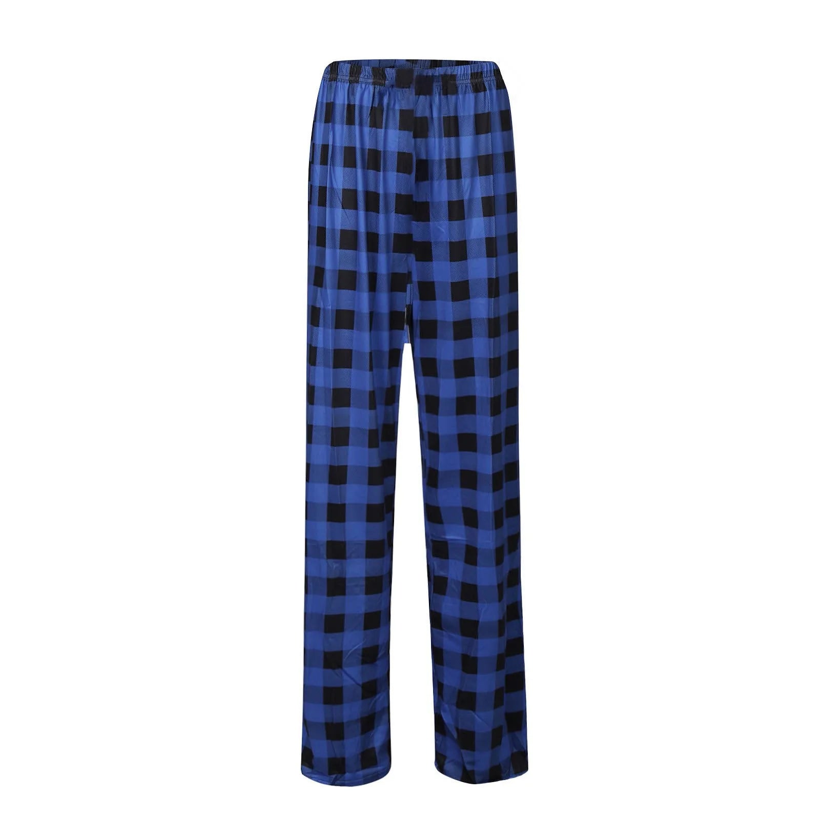 Plaid Cotton Loose Ladies Pajama Pants