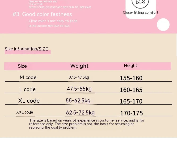 Sweet Leisure Long-Sleeved Long Trousers Pajamas Loose Set