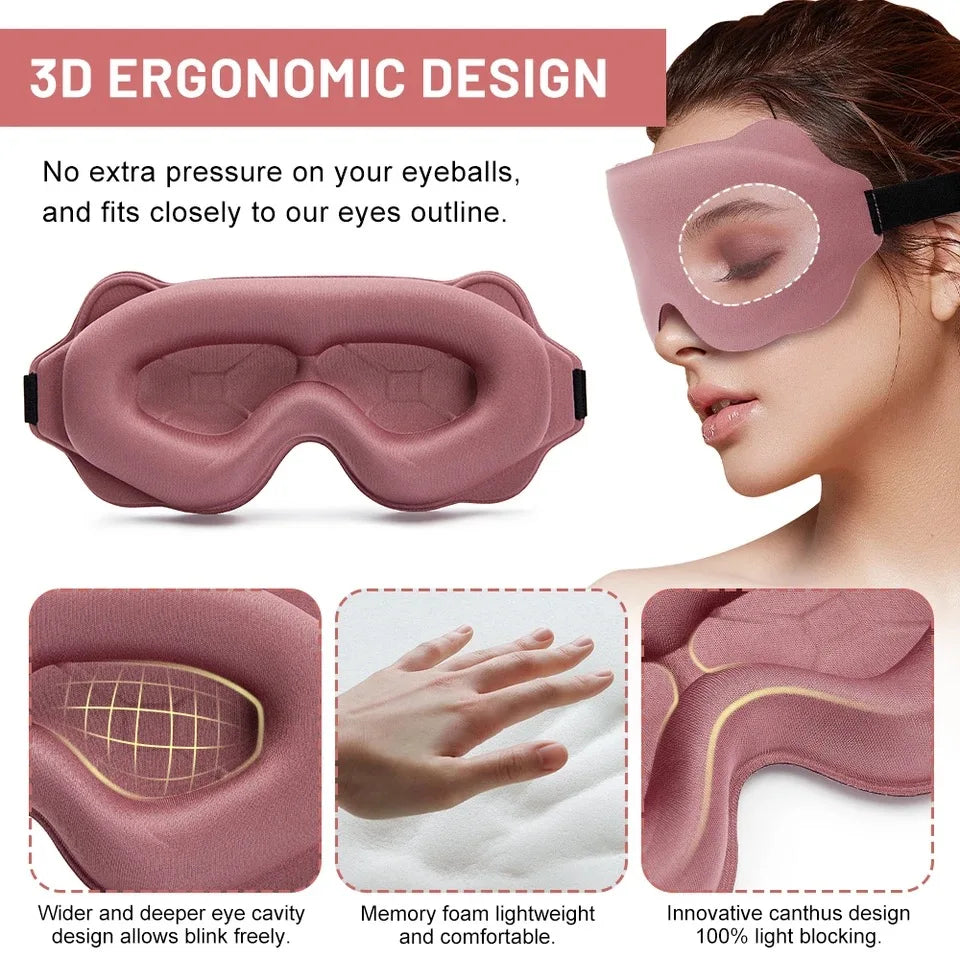 Sleeping 3D Mask Eyepatch (perfect for eyelashes)