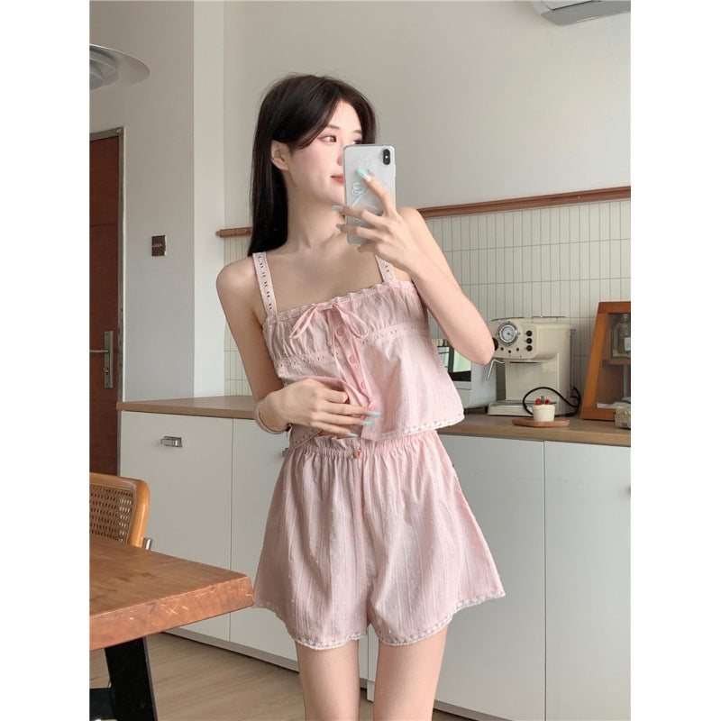 Sweet Cami Shorts Loungewear Pajama Set