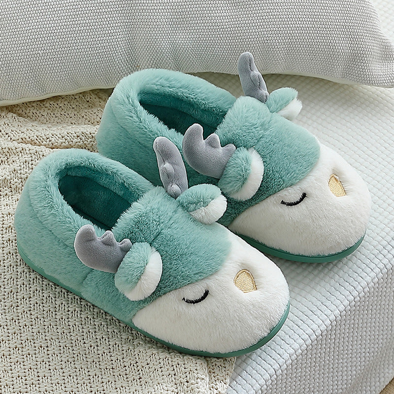 Plush Animal Home Slippers