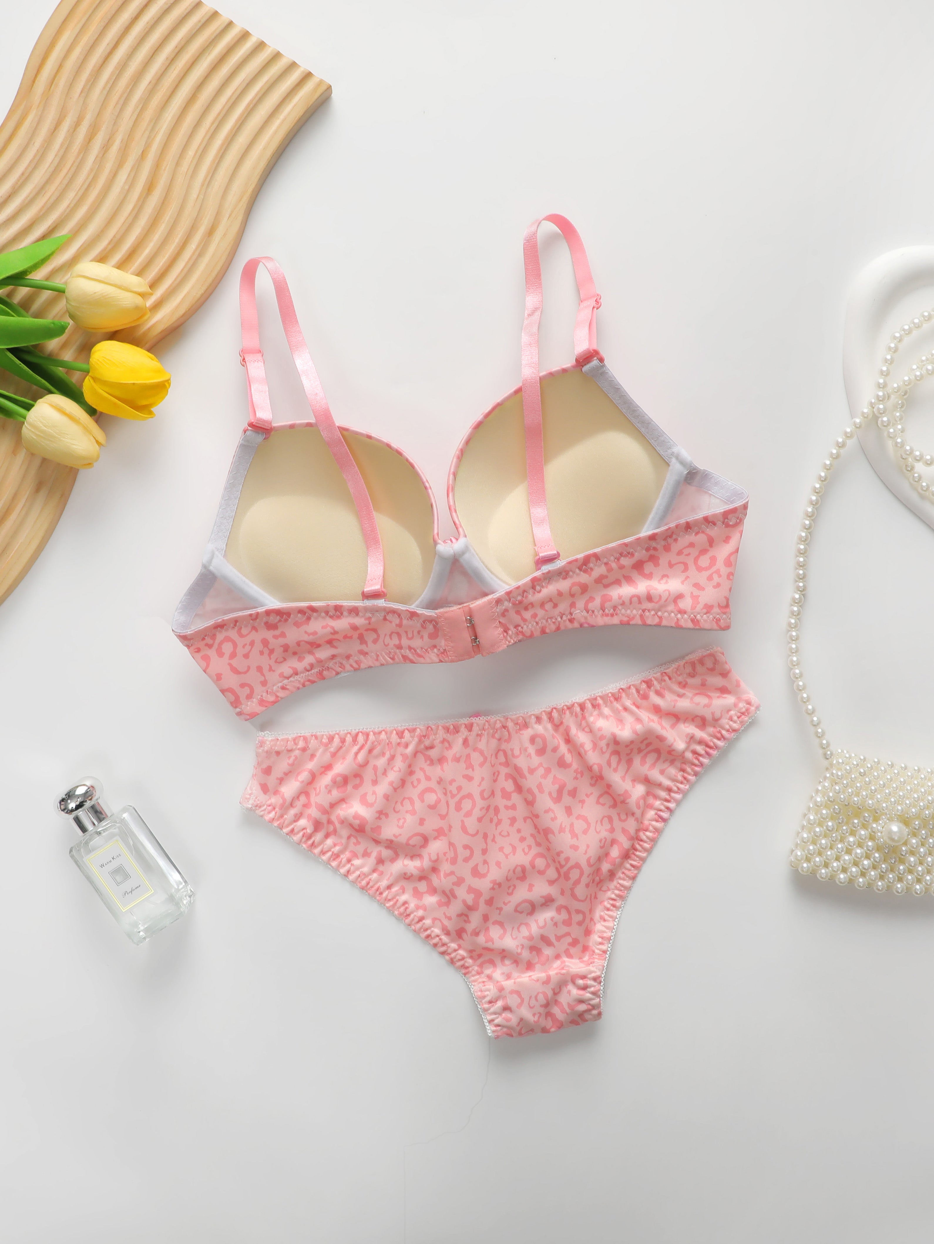 Lingerie Push-up Comfortable Women's Underwear Set