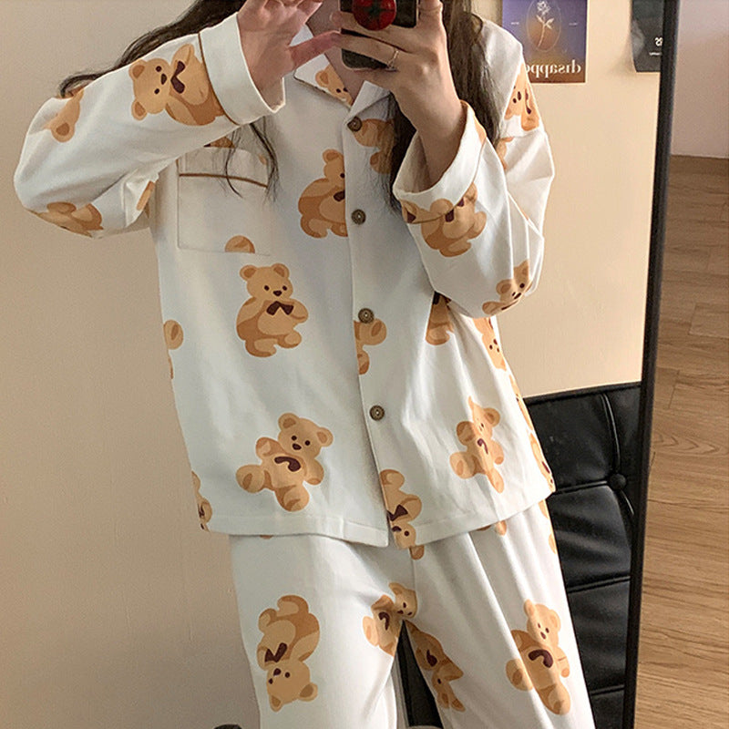 Comfy Long-sleeved Women's Pajamas