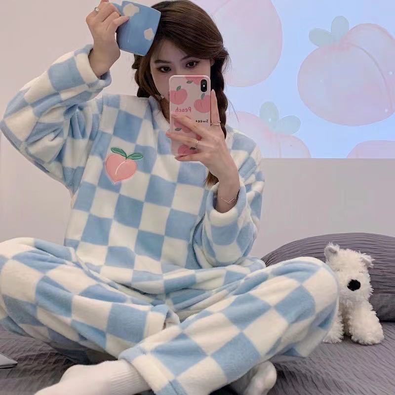 Fleece Coral Fleece Women's Pajama Set
