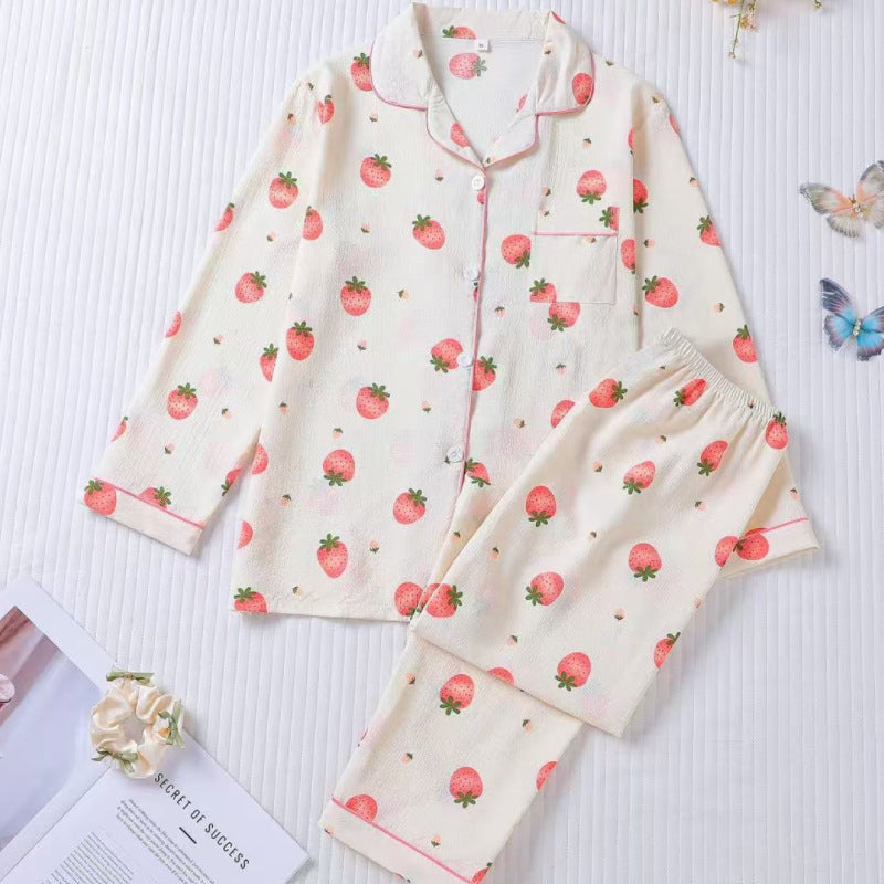 Fashion Cloud Cotton Pajamas