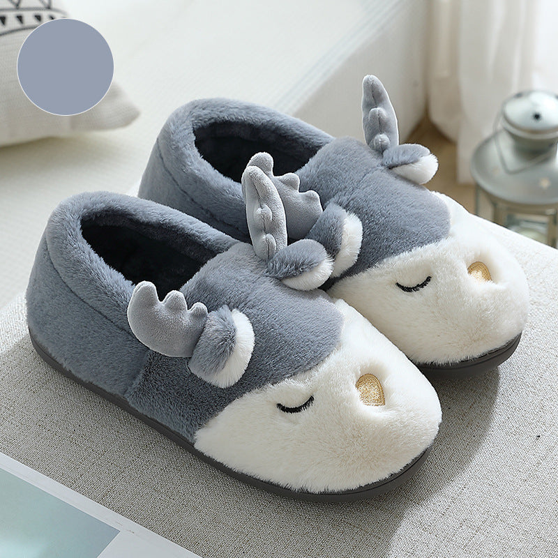 Plush Animal Home Slippers