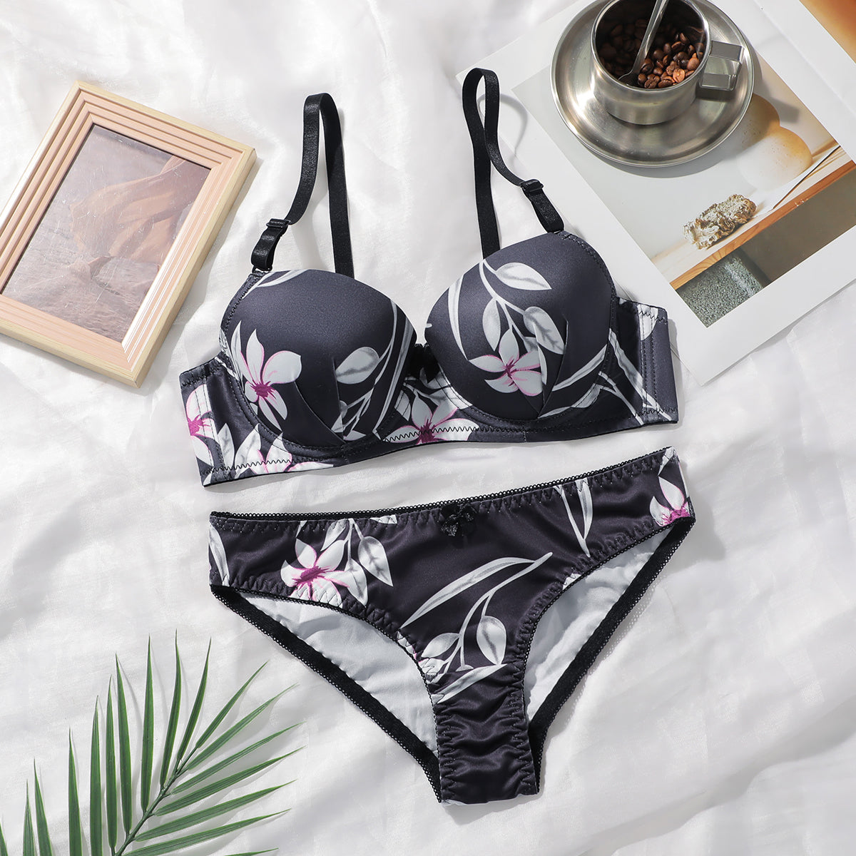 Lingerie Push-up Comfortable Women's Underwear Set